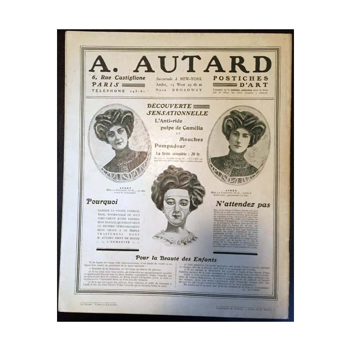 1. Femina n°183 - 1er Septembre 1908 aux éditions Pierre Lafitte & Cie