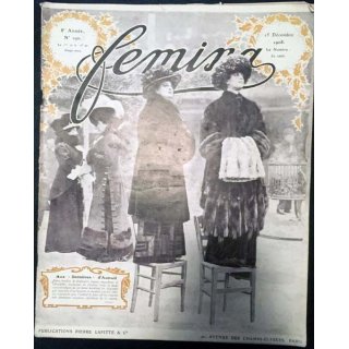 1. Femina n°190 - 15 Décembre 1908 aux éditions Pierre Lafitte & Cie