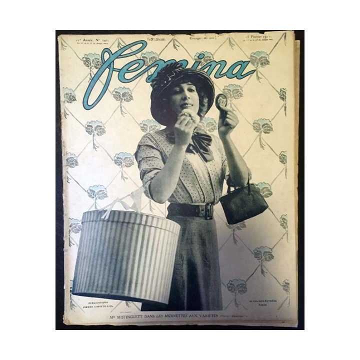 1. Femina n°242 - 15 Février 1911 aux éditions Pierre Lafitte & Cie