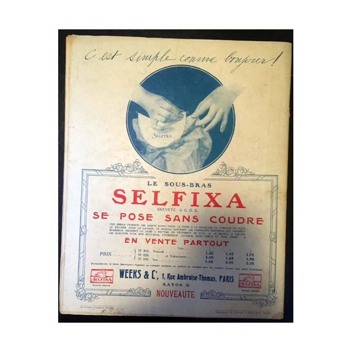 1. Femina n°248 - 15 Mai 1911 aux éditions Pierre Lafitte & Cie