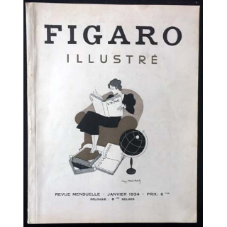 1. Revue mensuelle Figaro illustré Janvier 1934