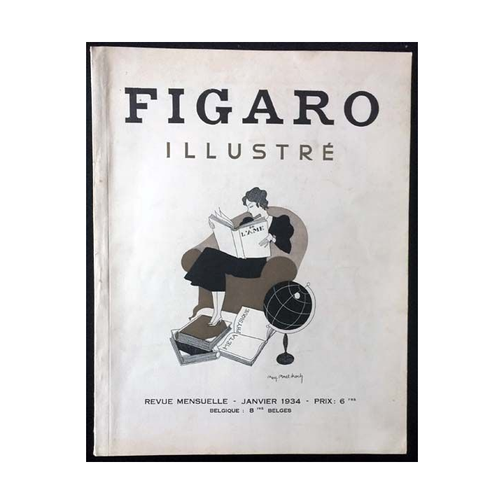 1. Revue mensuelle Figaro illustré Janvier 1934