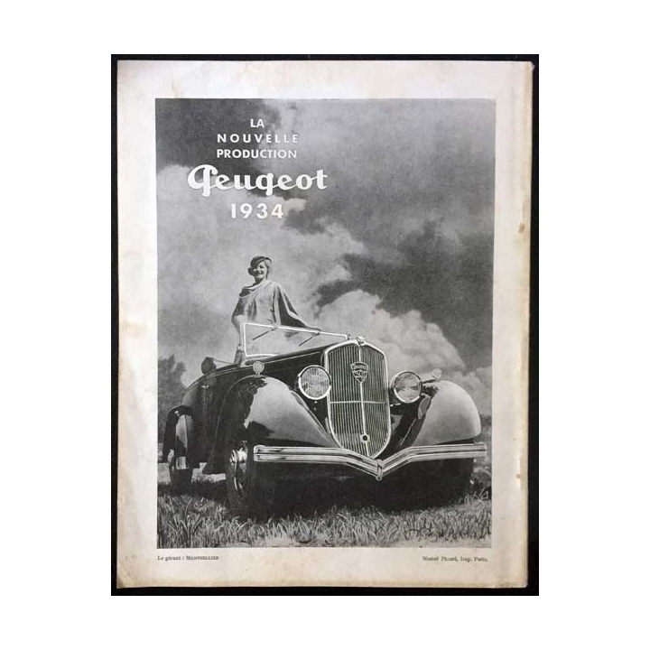 1. Revue mensuelle Figaro illustré Janvier 1934