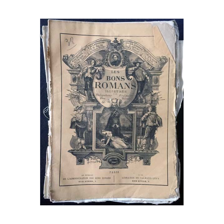 1. Les bons romans illustrés 8° volume de Philippoteaux Riou et Foulquier Worms aux éditions Calmann Lévy