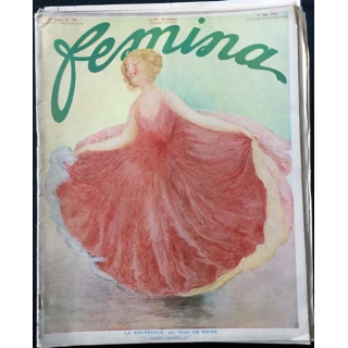 1. Femina n°295 - 1er Mai 1913 aux éditions Pierre Lafitte & Cie