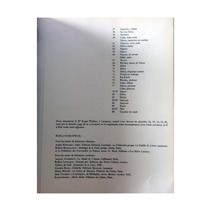 1. Îles grecques de Voula Papaïoannou et Mimica Cranaki aux éditions Clairefontaine Lausanne