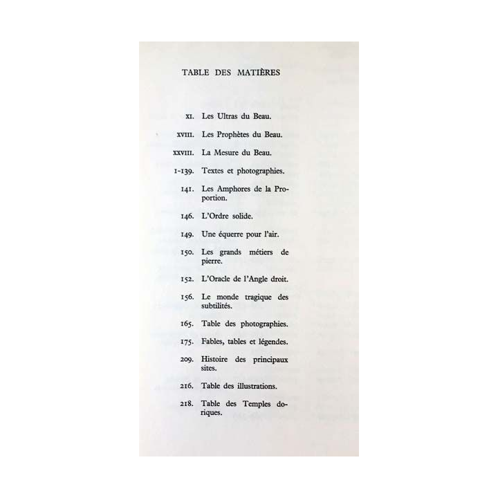 1. L'ordre grec un instant de perfection de l'architecture de François Cali aux éditions Arthaud