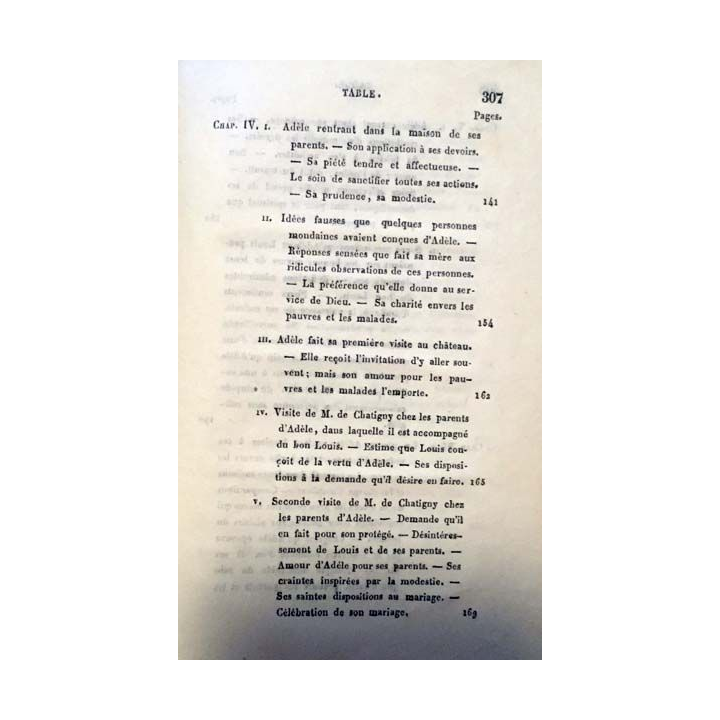 1. Adèle ou la pieuse villageoise aux éditions L. Lefort 1837