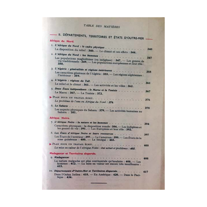 1. Géographie Classes de 1e de J. Pelletier et J. Virlogeux aux éditions Masson & Cie