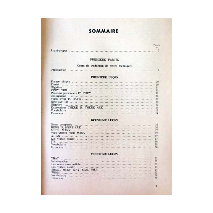 1. Cours d'anglais à l'usage des radio-amateur de L. Sigrand aux éditions Techniques & scientifiques française