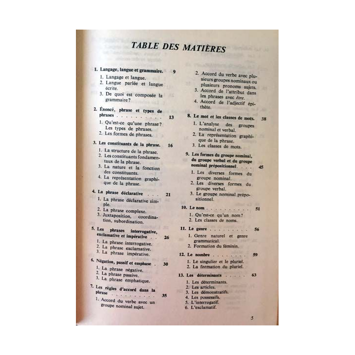 1. Savoir le français 6e grammaire de René Lagane, Jean Dubois et Danielle Leeman aux éditions Larousse