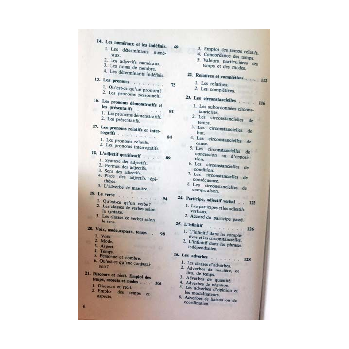 1. Savoir le français 6e grammaire de René Lagane, Jean Dubois et Danielle Leeman aux éditions Larousse