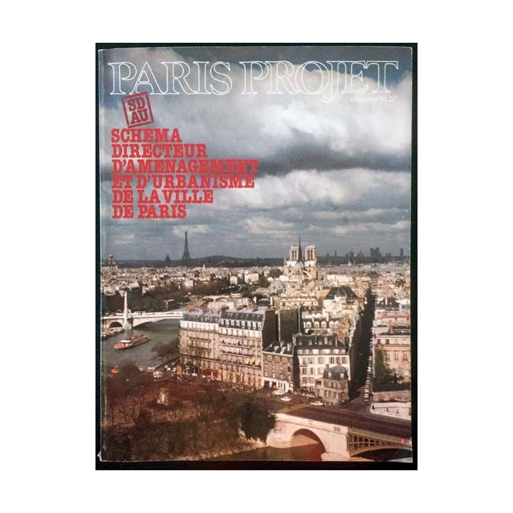1. Paris projet numéro 19.20 Schema directeur d'aménagement et d'urbanisme de la ville de Paris