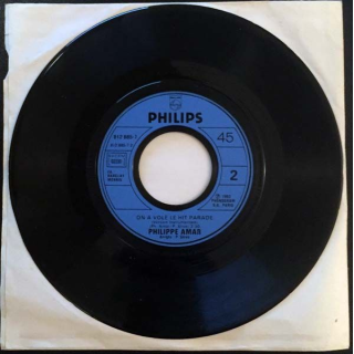 Disque 45 tours : Philippe Amar - On a volé le hit parade