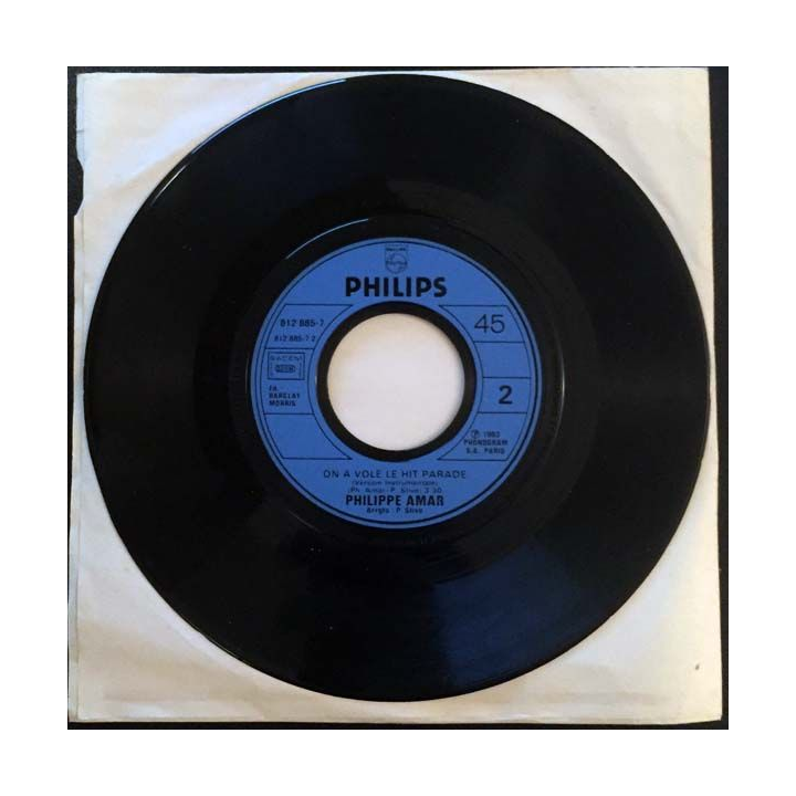 Disque 45 tours : Philippe Amar - On a volé le hit parade