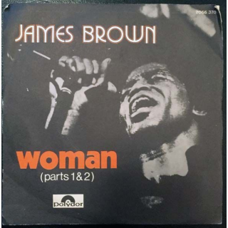 Disque 45 tours : James Brown - Woman (parts 1 & 2)