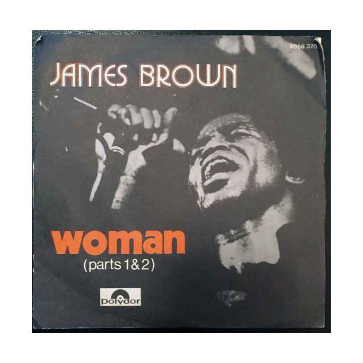 Disque 45 tours : James Brown - Woman (parts 1 & 2)