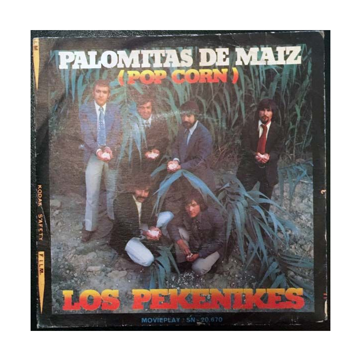 Disque 45 tours : Los Pekenikes - Palomitas de Maiz (Pop corn)