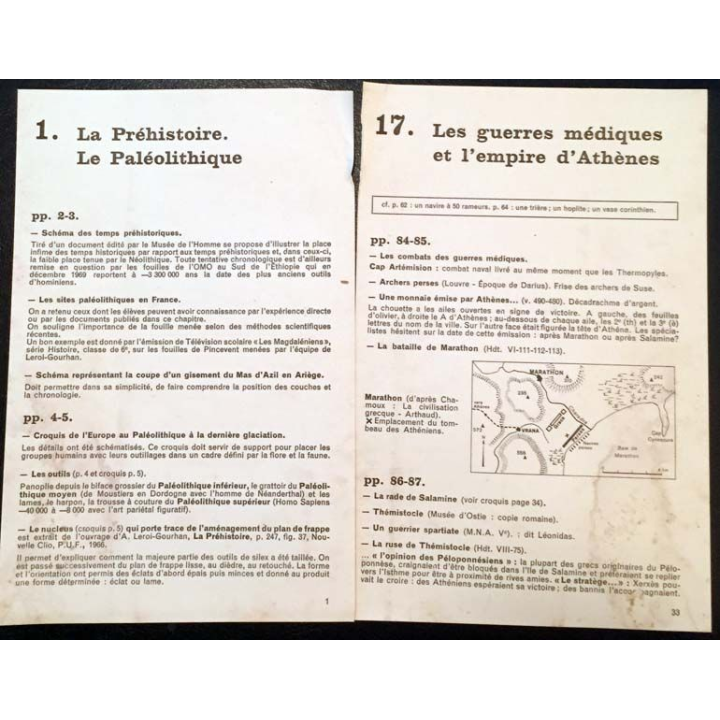 1. Livre du maître la classe d'histoire en 6e collection conçue et dirigée par Guy Richard aux éditions Dunod