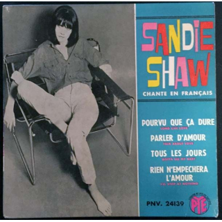 Disque 45 tours : Sandie Shaw chante en français
