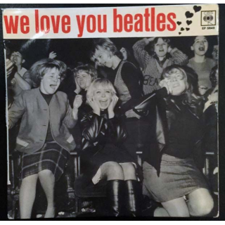 Disque 45 tours : We love you Beatles