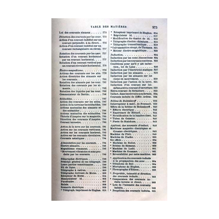 1. Traité de physique expérimentale et appliquée et de météorologie de A. Ganot aux éditions Chez Delagrave 1880