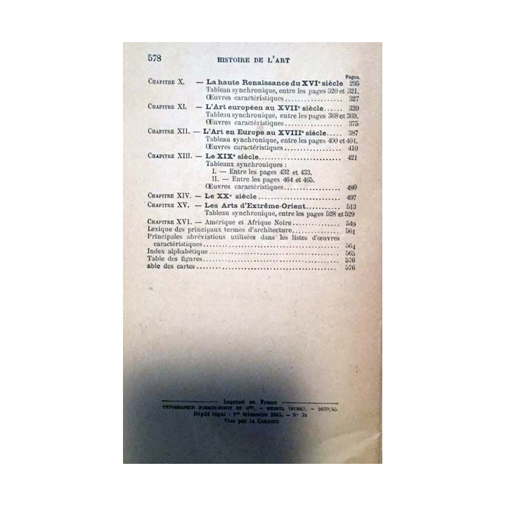 1. Histoire de l'art de Pierre Du Colombier aux éditions Librairie Arthème Fayard