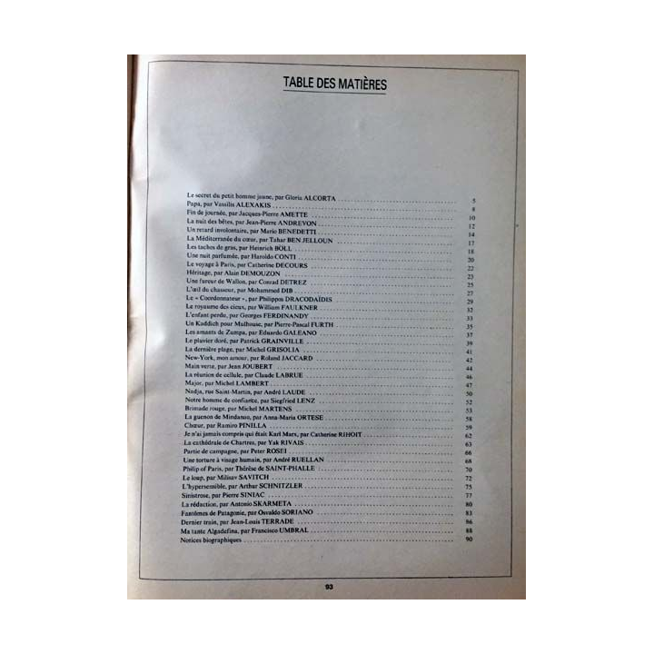 1. Le Monde 40 nouvelles Juin 1982
