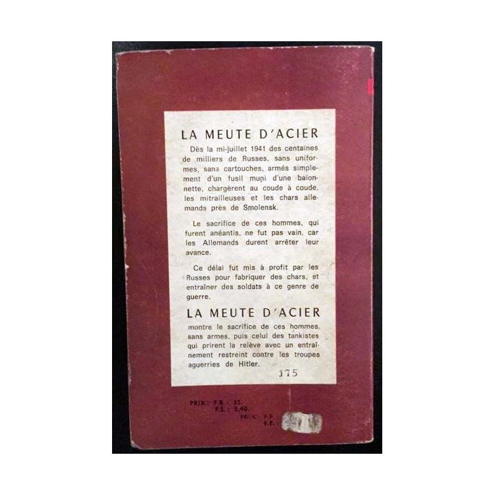 1. La meute d'acier de Igor Volkhov aux éditions du Gerfaut