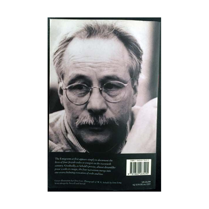 1. The emigrants de W.G. Sebald aux éditions The harvill press
