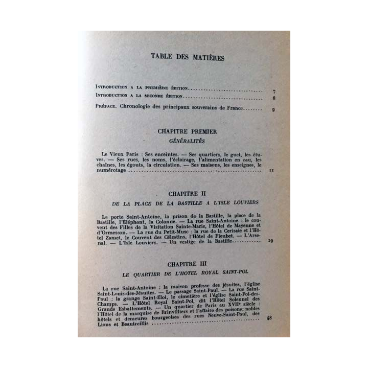 1. Évocation du vieux Paris de Jacques Hillairet aux éditions de Minuit