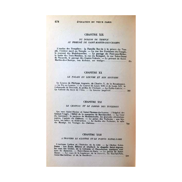 1. Évocation du vieux Paris de Jacques Hillairet aux éditions de Minuit
