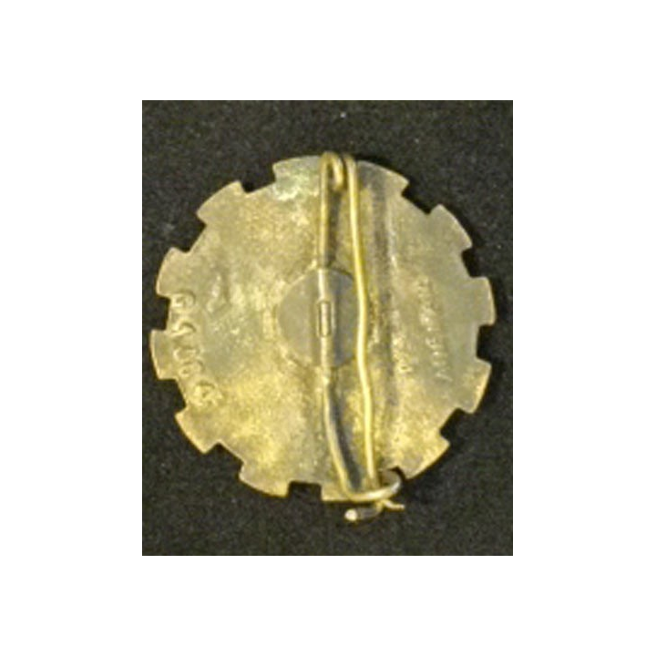 152°  CIT de fabrication Aremail Paris G. 1364 dos grenu bronze émail