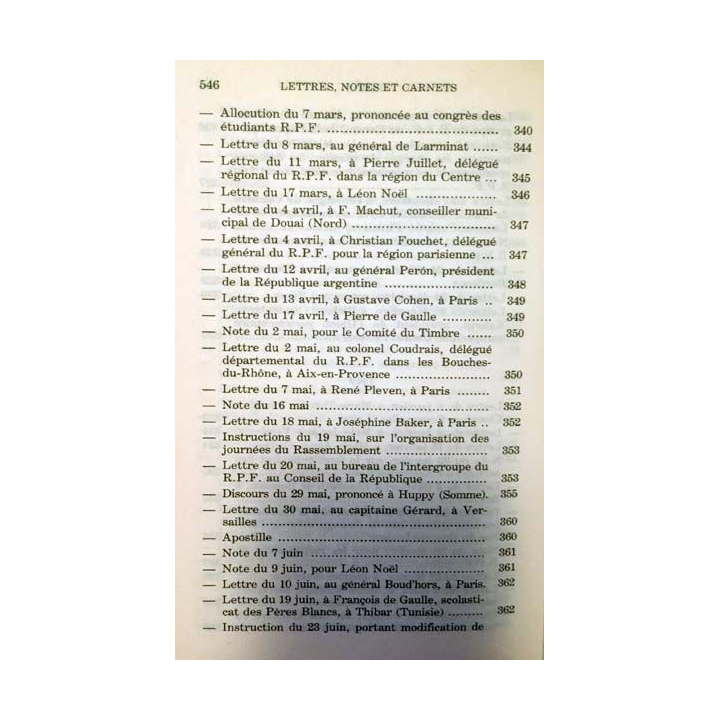 1. Lettres notes et carnets Mai 1945 - Juin 1951 de Charles de Gaulle aux éditions Plon