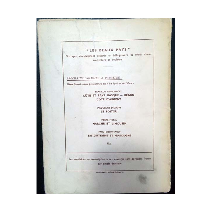 1. En Syrie et au Liban de André Geiger aux éditions B. Arthaud