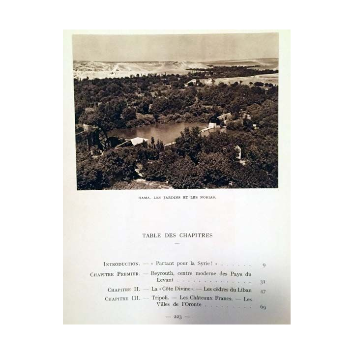 1. En Syrie et au Liban de André Geiger aux éditions B. Arthaud