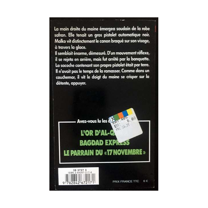 1. S.A.S. Les parias de Ceylan de Gérard de Villiers aux éditions Plon