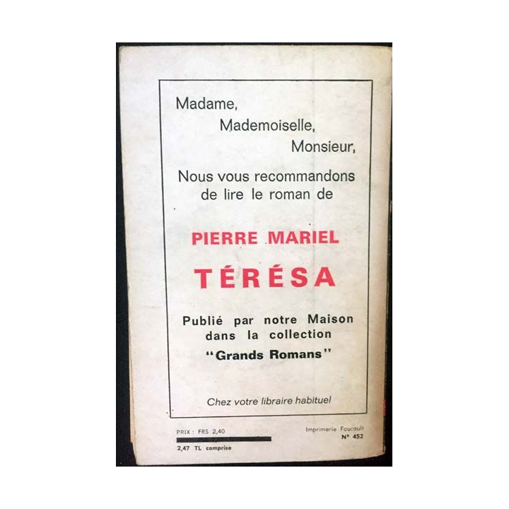 1. Témoignage de Roger Faller aux éditions Fleuve noir