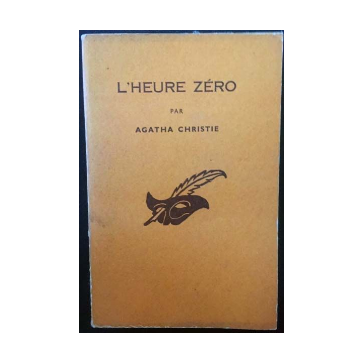 1. L'heure zéro de Agatha Christie aux éditions Librairie des Champs-Élysées