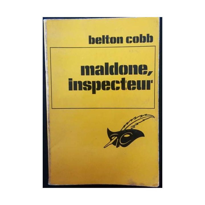 1. Maldone, inspecteur de Belton Cobb aux éditions Librairie des Champs-Élysées