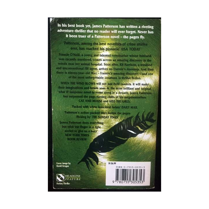 1. When the wind blows de James Patterson aux éditions Headline Feature
