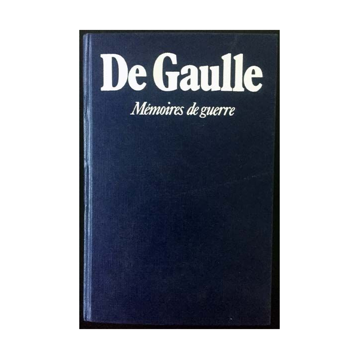 1. Mémoires de Guerre de Charles de Gaulle aux éditions Plon