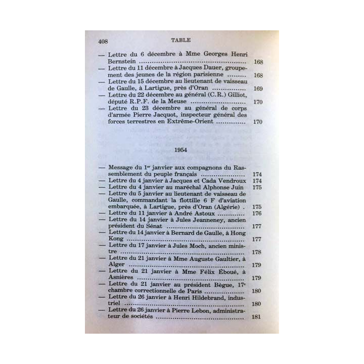 1. Lettres notes et carnets Juin 1951 - Mai 1958 de Charles de Gaulle aux éditions Plon