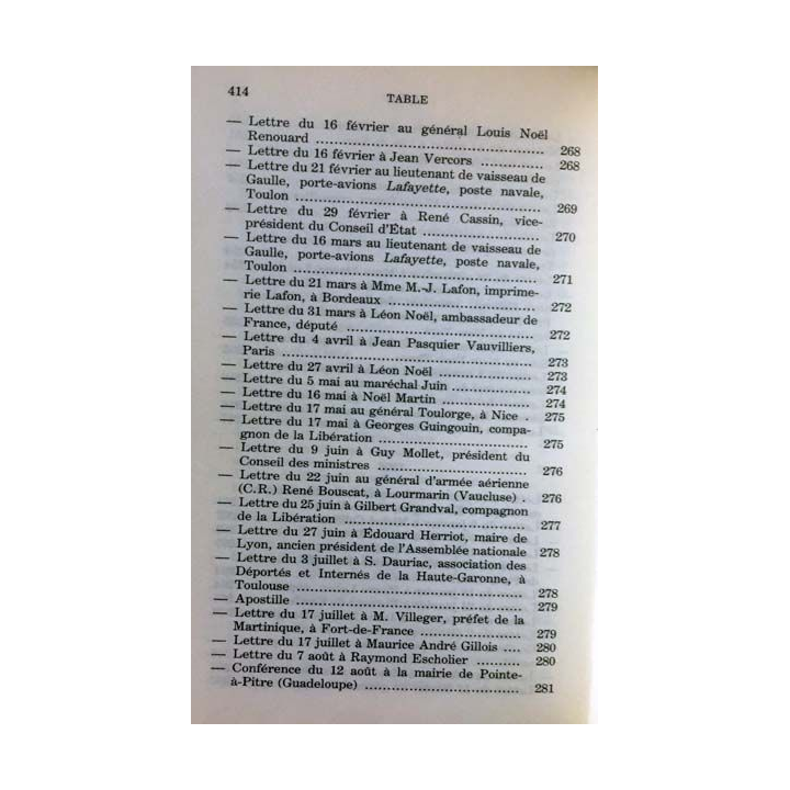 1. Lettres notes et carnets Juin 1951 - Mai 1958 de Charles de Gaulle aux éditions Plon