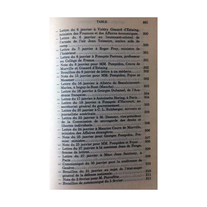 1. Lettres notes et carnets Janvier 1961 - Décembre 1963 de Charles de Gaulle aux éditions Plon