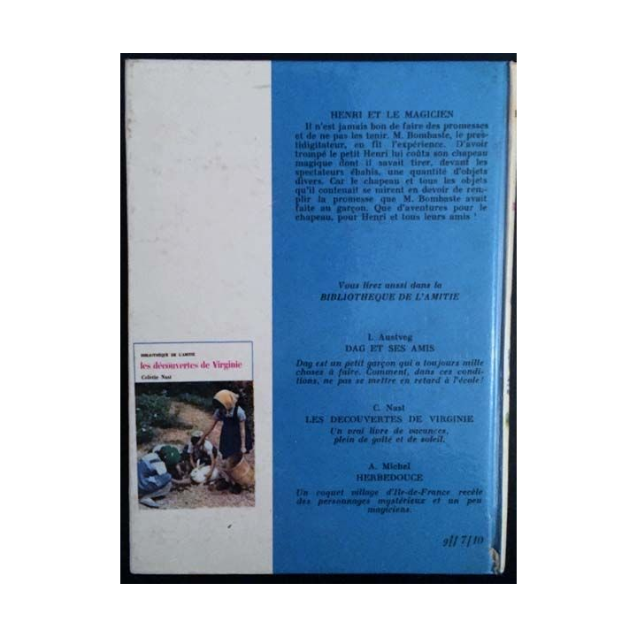 1. Henri et le magicien de R. Neumann aux éditions de l'Amitié