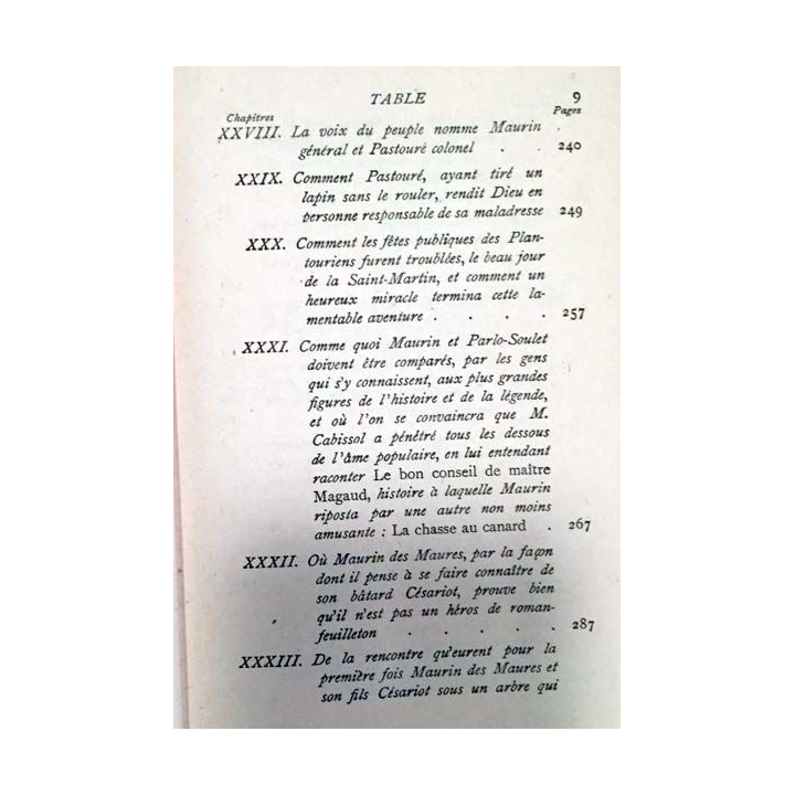 1. Maurin des Maures de Jean Aicard aux éditions Nelson