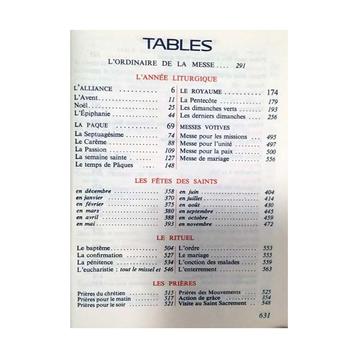 1. Mon premier missel biblique aux éditions Tardy