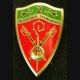 CHASSEURS : insigne métallique du 2° régiment de chasseurs de fabrication Delsart G.2263