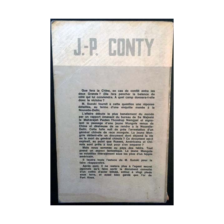 1. Mr Suzuki fait le mort de J.-P. Conty aux éditions Fleuve noir